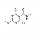 4,6-dichloro-N-methyl-2-(methylthio)pyrimidine-5-carboxamide