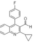 2-Cyclopropyl-4-(4-fluorophenyl)quinoline-3-carboxaldehyde