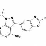 3-(2-Amino-5-benzoxazolyl)-1-(1-methylethyl)-1H-pyrazolo[3,4-d]pyrimidin-4-amine