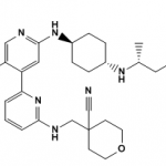 4-((5'-chloro-2'-((1R,4r)-4-((R)-1-methoxypropan-2-ylamino)cyclohexylamino)-2,4'-bipyridin-6-ylamino)methyl)tetrahydro-2H-pyran-4-carbonitrile