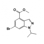 Methyl 6-bromo-1-(propan-2-yl)-1H-indazole-4-carboxylate