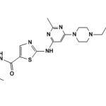 2-(6-(4-(3-aminopropyl)piperazin-1-yl)-2-methylpyrimidin-4-ylamino)-N-(2-chloro-6-methylphenyl)thiazole-5-carboxamide