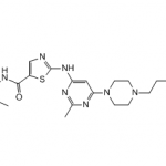 tert-butyl 3-(4-(6-(5-(2-chloro-6-methylphenylcarbamoyl)thiazol-2-ylamino)-2-methylpyrimidin-4-yl)piperazin-1-yl)propylcarbamate