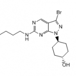 (1r,4r)-4-(3-bromo-6-(butylamino)-1H-pyrazolo[3,4-d]pyrimidin-1-yl)cyclohexanol