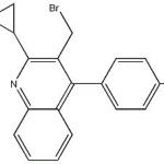 2-cyclopropyl-4-(4-fluorophenyl)-quinolyl-3-MethylBr