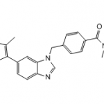 4-((6-(3,5-dimethylisoxazol-4-yl)-1H-benzo[d]imidazol-1-yl)methyl)-N,N-dimethylbenzamide