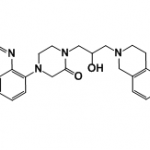 1-(3-(3,4-dihydroisoquinolin-2(1H)-yl)-2-hydroxypropyl)-4-(quinolin-8-yl)piperazin-2-one