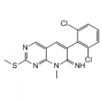 6-(2,6-dichlorophenyl)-8-methyl-2-(methylthio)pyrido[2,3-d]pyrimidin-7(8H)-imine