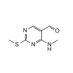 4-(Methylamino)-2-(methylthio)pyrimidine-5-carboxaldehyde