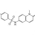 4-methyl-N-(1-methyl-2-oxo-1,2-dihydroquinolin-6-yl)benzenesulfonamide