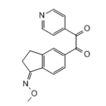 (Z)-1-(1-(methoxyimino)-2,3-dihydro-1H-inden-5-yl)-2-(pyridin-4-yl)ethane-1,2-dione