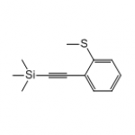 Trimethyl((2-(methylthio)phenyl)ethynyl)silane