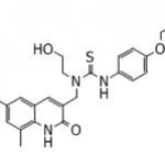 1-((6,8-dimethyl-2-oxo-1,2-dihydroquinolin-3-yl)methyl)-3-(4-ethoxyphenyl)-1-(2-hydroxyethyl)thiourea