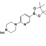 1-Piperazinecarboxylicacid, 4-[5-(4,4,5,5-tetramethyl-1,3,2-dioxaborolan-2-yl)-2-pyridinyl]-,1,1-dimethylethyl ester