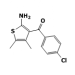 (2-amino-4,5-dimethylthiophen-3-yl)(4-chlorophenyl)methanone