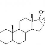 2a,3a,16a,17a-Diepoxy-17b-acetoxy-5a-androstane