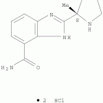 1H-Benzimidazole-7-carboxamide, 2-[(2S)-2-methyl-2-pyrrolidinyl]-, hydrochloride (1:2)