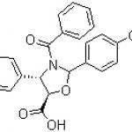 (4S,5R)-3-Benzoyl-2-(4-methoxyphenyl)-4-phenyl-5-oxazolidinecarboxylic acid