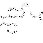 ethylN-[(2-{[(4-cyanophenyl)amino]methyl}-1-methyl-1H-benzimidazol-5-yl)carbonyl]-N-pyridin-2-yl-beta-alaninate