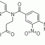 Ethyl 3-(4-(methylamino)-3-nitro-N-(pyridin-2-yl)benzamido)propanoate