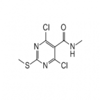 4,6-dichloro-N-methyl-2-(methylthio)pyrimidine-5-carboxamide