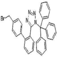 N-Triphenylmethyl-5-[(4-bromomethyl)biphenyl-2-yl]tetrazole