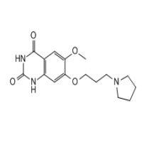 6-methoxy-7-(3-(pyrrolidin-1-yl)propoxy)quinazoline-2,4(1H,3H)-dione