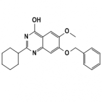 7-(benzyloxy)-2-cyclohexyl-6-methoxyquinazolin-4-ol