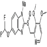 5-(Difluoromethoxy)-2-(((3,4-dimethoxy-2-pyridinyl)methyl) sulfinyl)-1H-benzimidazole sodium