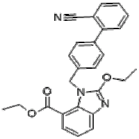 Thyl -2-ethoxy-1-[[(2´-cyanobiphenyl-4-yl) methyl] benzimidazole-7-carboxylate