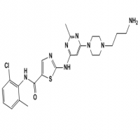 2-(6-(4-(3-aminopropyl)piperazin-1-yl)-2-methylpyrimidin-4-ylamino)-N-(2-chloro-6-methylphenyl)thiazole-5-carboxamide