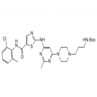 tert-butyl 3-(4-(6-(5-(2-chloro-6-methylphenylcarbamoyl)thiazol-2-ylamino)-2-methylpyrimidin-4-yl)piperazin-1-yl)propylcarbamate