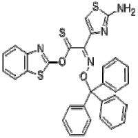 (Benzothiazol-2-yl)-(Z)-2-Trityimino-2-(2-Aminothiazol-4-yl)Thioac etate