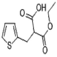 3-Methoxy-3-oxo-2-(thiophen-2-ylmethyl)propanoic acid