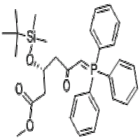 Methyl (3R)-3-(tert-butyldimethylsilyloxy)-5-oxo-6-triphenylphosphoranylidenehexanoate