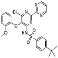 4-tert-butyl-N-(6-chloro-5- (2-methoxyphenoxy)-2,2- bipyrimidin-4-yl)benzene