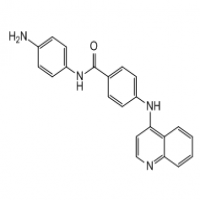 N-(4-aminophenyl)-4-(quinolin-4-ylamino)benzamide