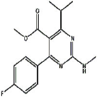 Methyl 4-(4-Fluorophenyl)-6-isopropyl-2-(methylamino)pyrimidine-5-carboxylate