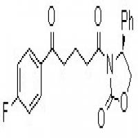 (4S)-3-[5-(4-Fluorophenyl)-1,5-dioxopenyl]-4-phenyl-2-oxazolidinone/(S)-1-(4-fluorophenyl)-5-(2-oxo-4-phenyloxazolidin-3-yl)pentane-1,5-dione 