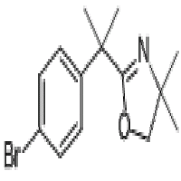 2-[1-(4-Bromophenyl)-1-methylethyl]-4,5-dihydro-4,4-dimethyloxazole 