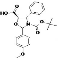 (4S,5R)-3-tert-butoxycarbony-2-(4-anisyl)-4-phenyl-5-oxazolidinecarboxylic acid