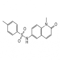 4-methyl-N-(1-methyl-2-oxo-1,2-dihydroquinolin-6-yl)benzenesulfonamide