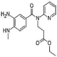 Ethyl-3-(3-amino-4-(methylamino)-N-(pyridin-2-yl)benzamido)propanoate