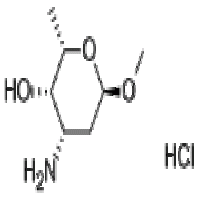 α-L-lyxo-Hexopyranoside, methyl 3-amino-2,3,6-trideoxy-, hydrochloride 