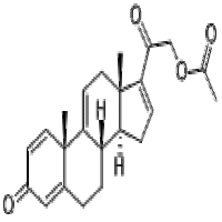 3,20-Dioxopregna-1,4,9(11),16-tetraen-21-yl acetate