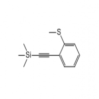 Trimethyl((2-(methylthio)phenyl)ethynyl)silane