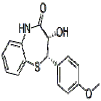 (2S-cis)-(+)-2,3-Dihydro-3-hydroxy-2-(4-methoxyphenyl)-1,5-benzothiazepin-4(5H)-one