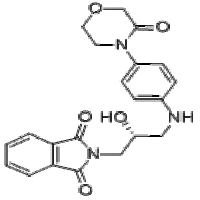 (R)-2-(2-Hydroxy-3-((4-(3-oxomorpholino)phenyl)amino)propyl)isoindoline-1,3-dione