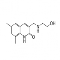 3-((2-hydroxyethylamino)methyl)-6,8-dimethylquinolin-2(1H)-one