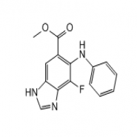 Methyl 4-fluoro-5-(phenylamino)-1H-benzo[d]imidazole-6-carboxylate